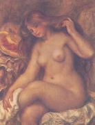 Pierre Renoir Blond Bather oil painting artist
